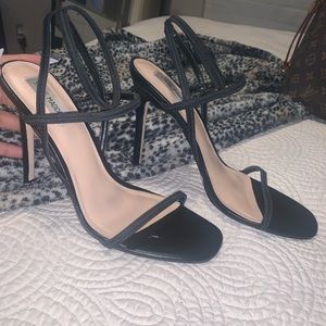 Steve madden black heels